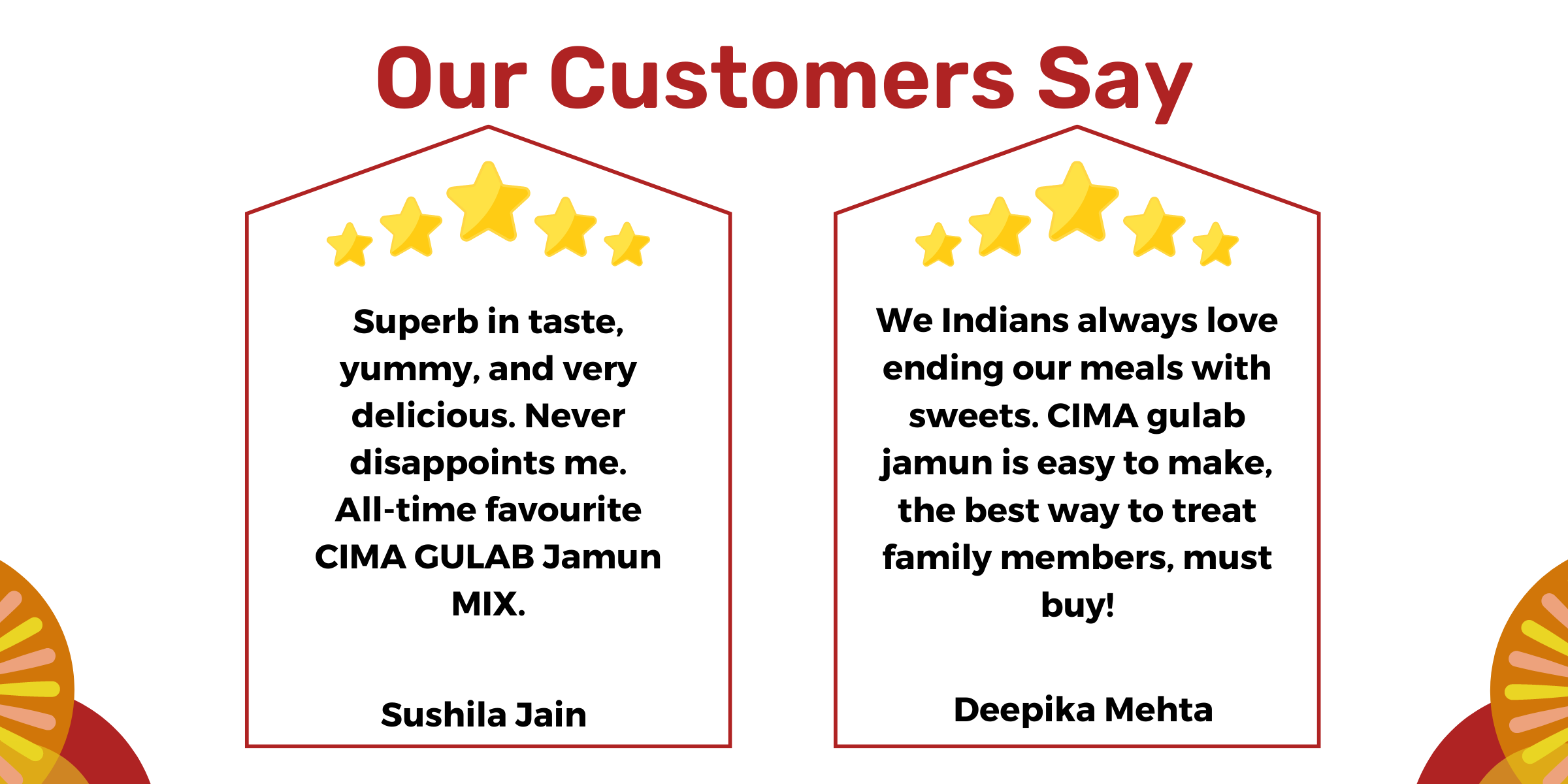 Cima Gulab Jamun Mix Reviews