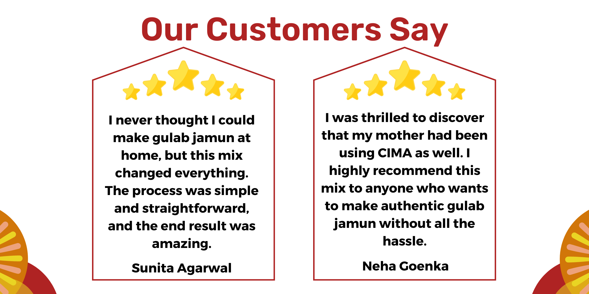 Cima Gulab Jamun Mix Reviews