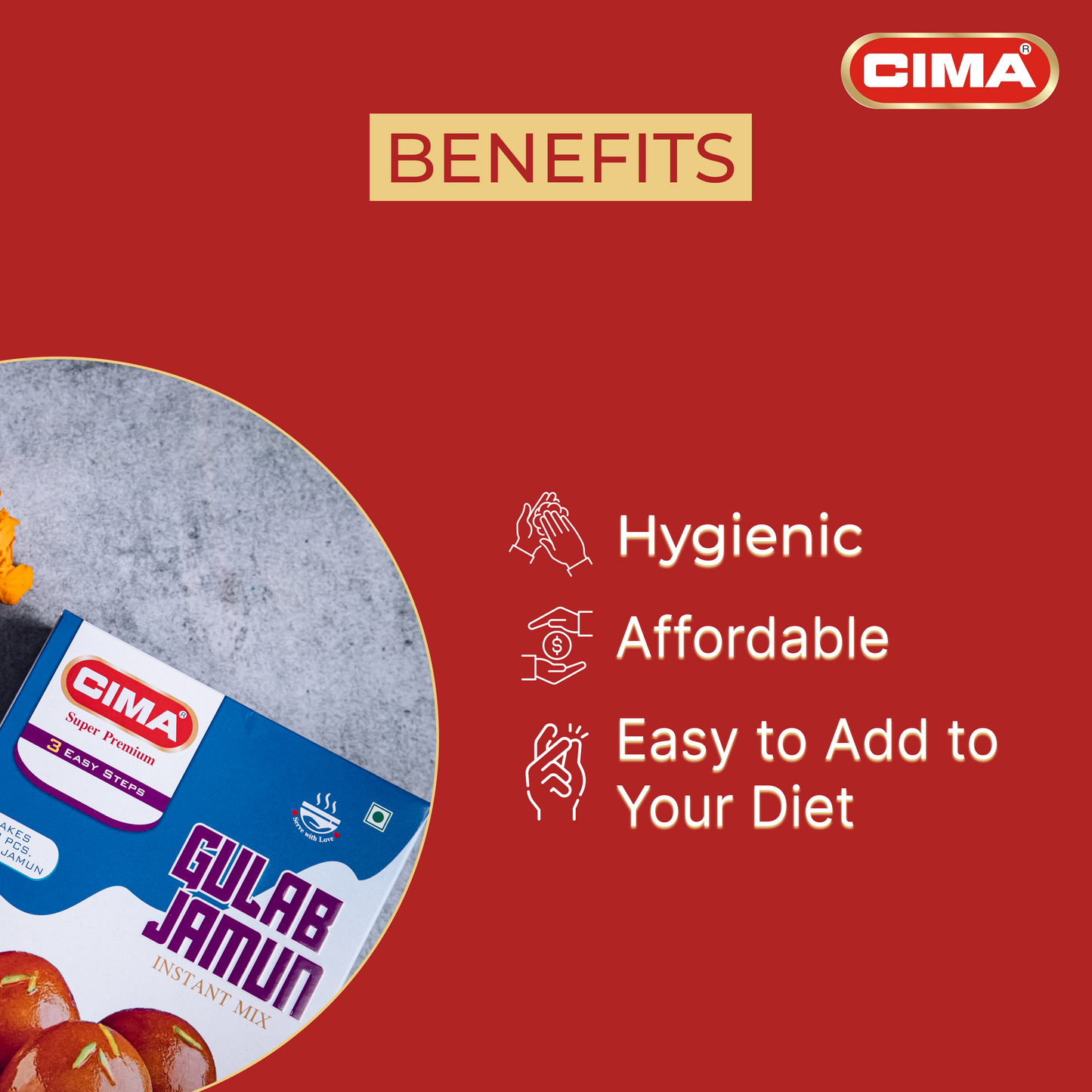 CIMA Premium Gulab Jamun Mix